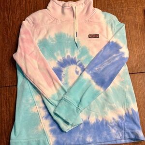 Vineyard Vines Shep Shirt - Women’s Medium - Tye Dyed Design